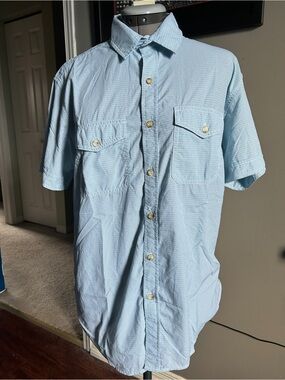 NWOT Tilley Men’s Short Sleeve Button Up Shirt